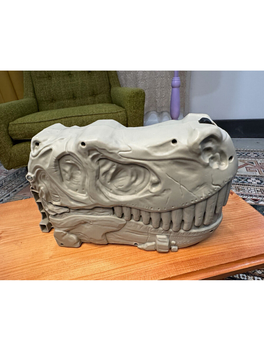 Midwood Brands Dinosaur T-Rex Tyrannosaurus Rex Skull Plastic Carry Case